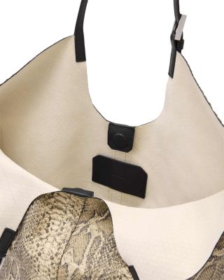 Ara Snake Print East West Tote