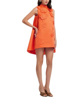 Fallon Appliqu&amp;eacute; Floral Minidress