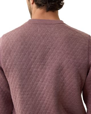 Corbet Quilted Crewneck Sweater