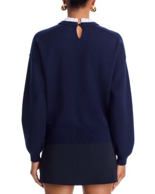 Ruffle Crewneck Sweater - Exclusive