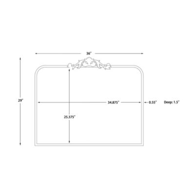  Aarlen Mantel Mirror