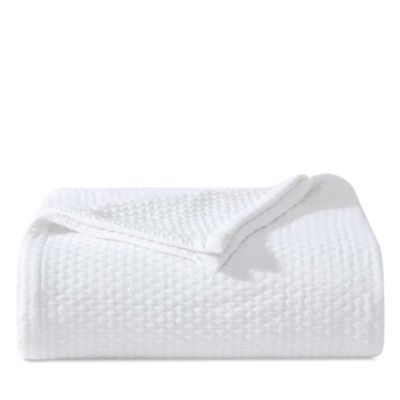 Matelasse Woven Cotton Blanket, King