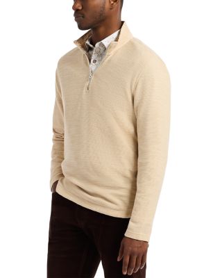Ledson Long Sleeve Quarter Zip Knit Pullover