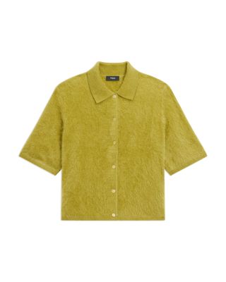 Cashmere Sweater Shirt