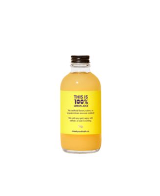 100% Lemon Juice, 4 Fl Oz (Pack of 2)