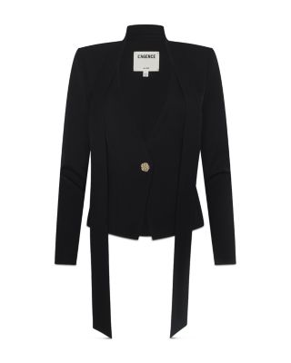Romy Tie Neck Blazer