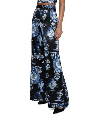 Pillar Silk Wide Leg Pants