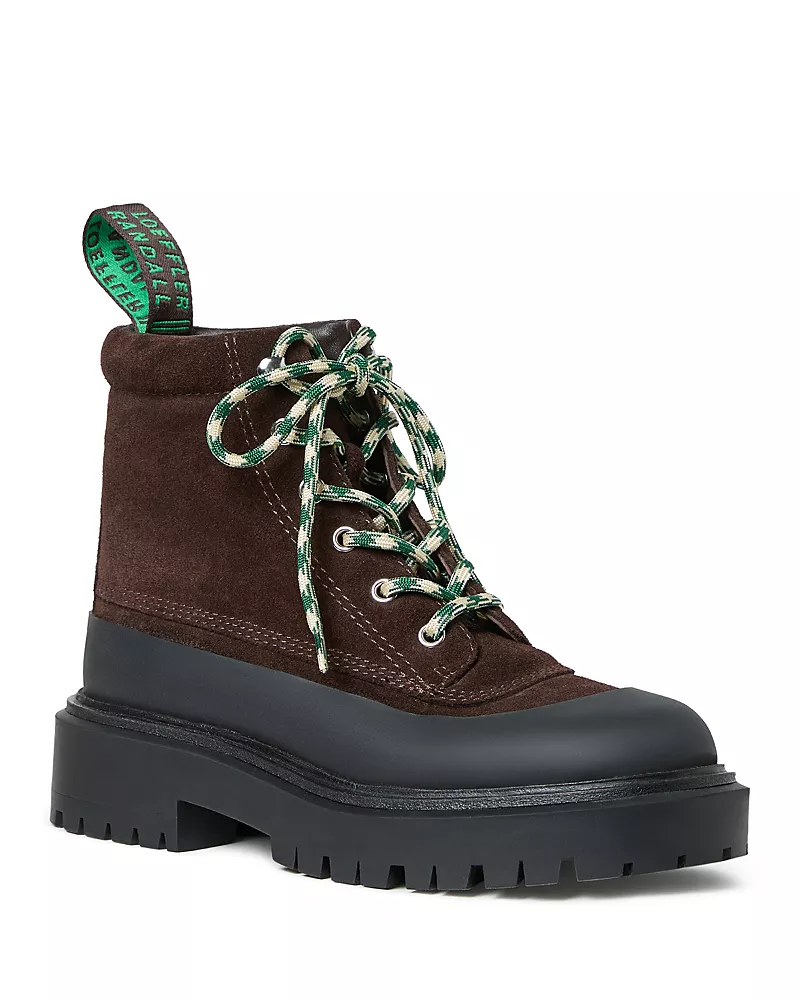 Loeffler Randall Women's Remy Lace Up Weather Boots