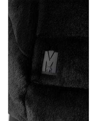 Twiggy Faux Fur Quilted Down Vest