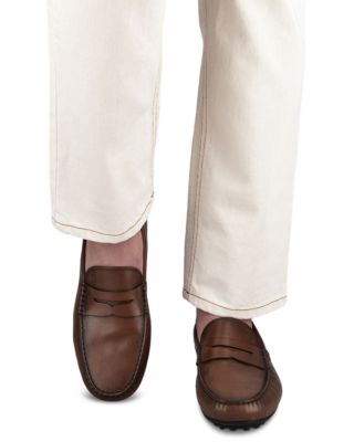 Men's Leather Moccasin Loafers
