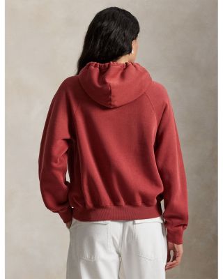 Shrunken Fit Fleece Hoodie