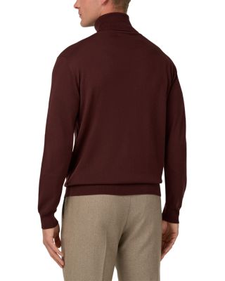 Extra Fine Merino Wool Turtleneck Sweater 