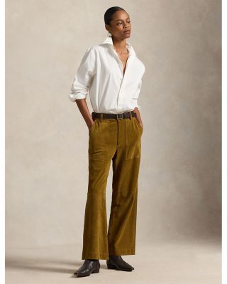 Embroidered Relaxed Straight Jeans