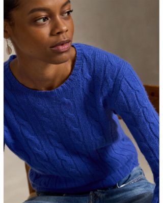 Cable Knit Cashmere Sweater