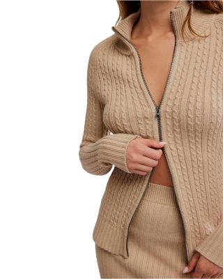 Eliza Cable Knit Sweater &amp; Skirt Set