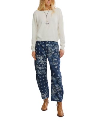 See Me Pullover Boatneck Sweater