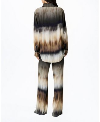 Tie-Dye Wide-Leg Pants