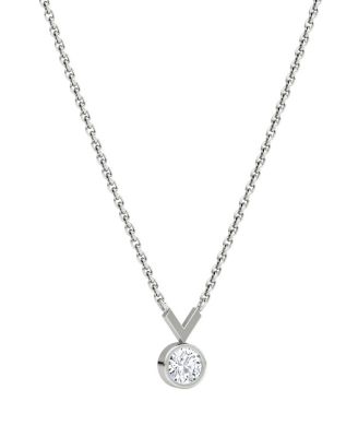  Arrow Necklace in 14K Gold, 0.25ctw Round Brilliant Lab Grown Diamond