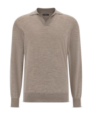 Wool Silk Cashmere Luxury Polo Shirt