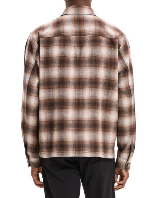 Plaid Button Down Overshirt