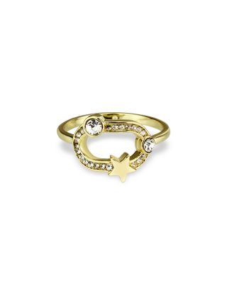 Cubic Zirconia Star Link Ring - Exclusive
