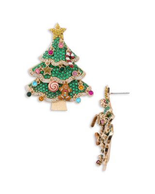 Oh Glitzmas Tree Earrings