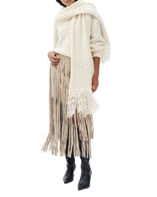 Luisa Scarf Long Sleeve Sweater