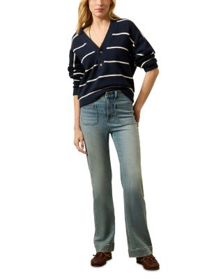 Jackson V Neck Popover Sweater