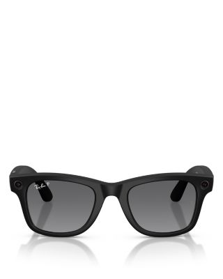 Meta Wayfarer Square AI Sunglasses, 50mm