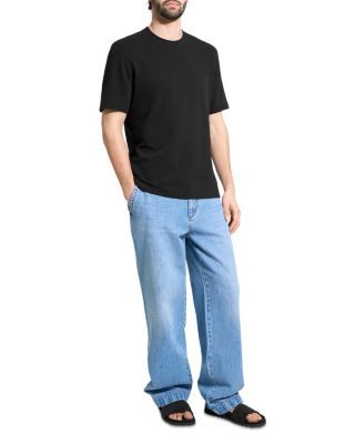 Delroy in Studio T Jacquard Relaxed Fit Tee