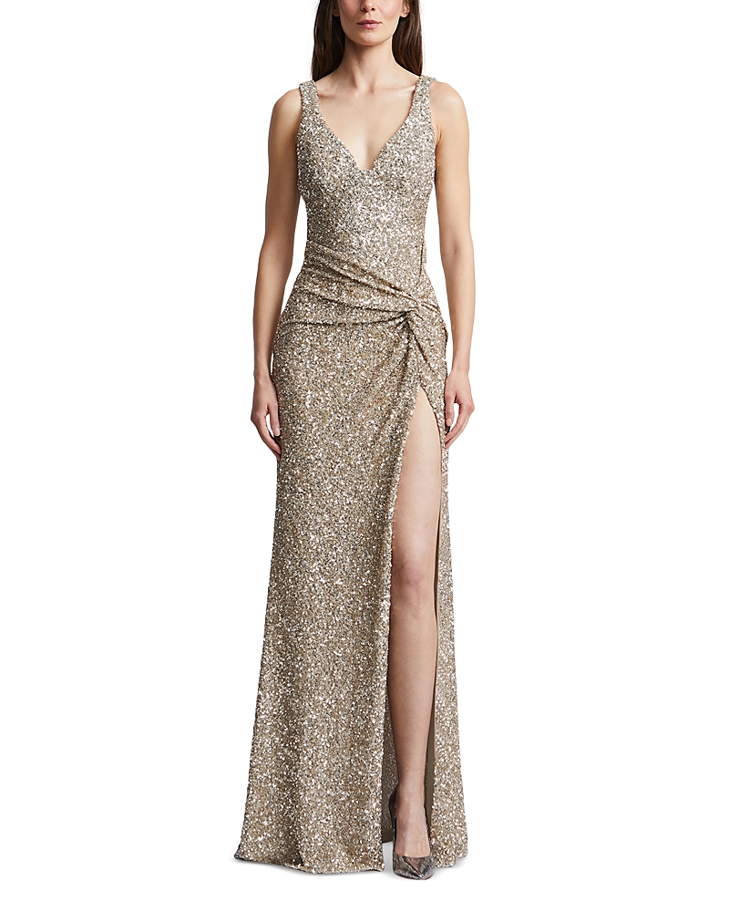 Bcbgmaxazria Goldie Sequin Gown