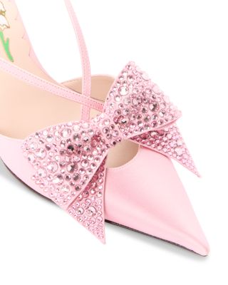 Women's Bow Slingback Pumps