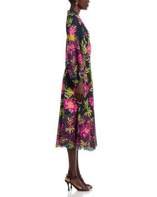 Lana Eyelet Trim Dress