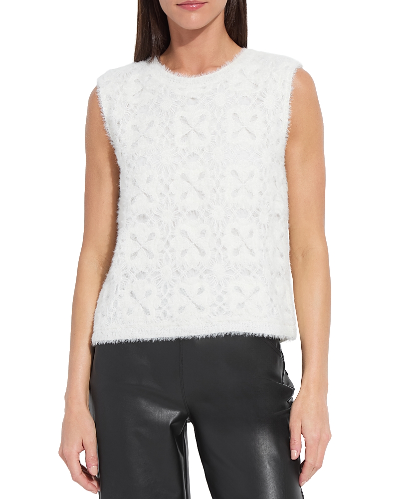 Lysse Camila Crochet Fuzzy Sweater