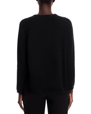 Fringed Cotton V Neck Sweater