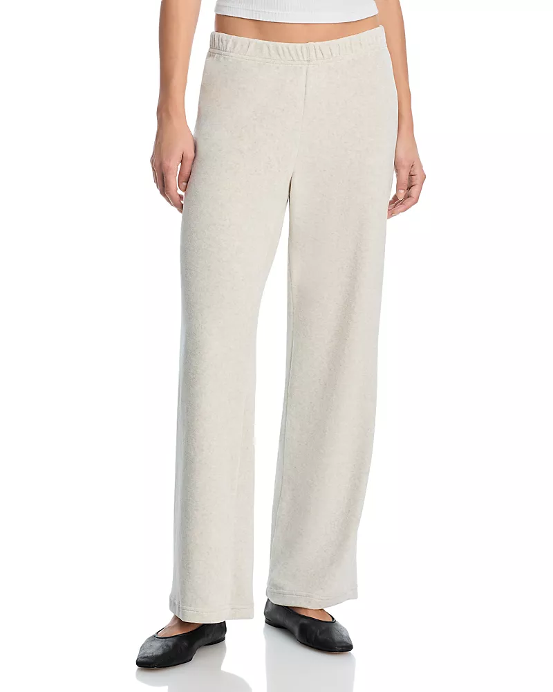 perfectwhitetee Alex Velour Pants