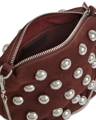 Leandra Stud Suede Occasion Bag