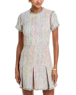Natalie Prism Tweed Dress