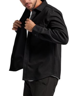 Coastal Button Front Overshirt