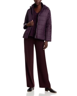 Padded Jacket With Removable Hood