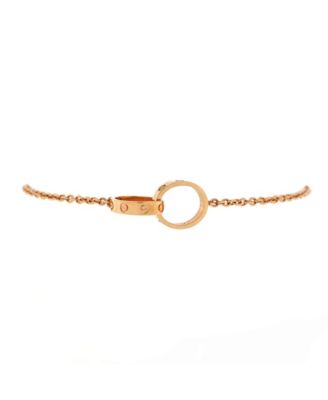  Love Interlocking Bracelet 18K Rose Gold