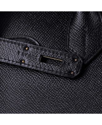 Birkin 30 Handbag Black Epsom with Gold Hardware