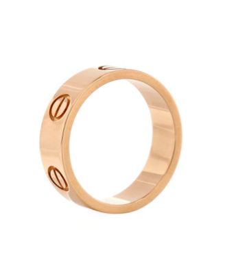  Love Band Ring 18K Rose Gold