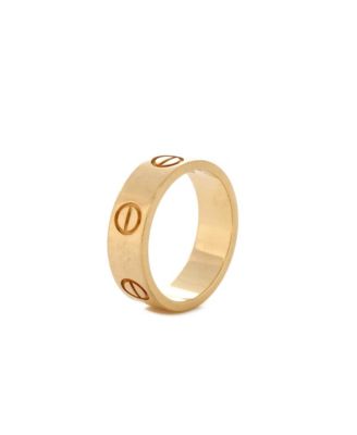  Love Band Ring 18K Gold