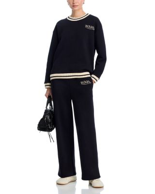 x Von Dutch Comfort Fleece Wide Leg Pants