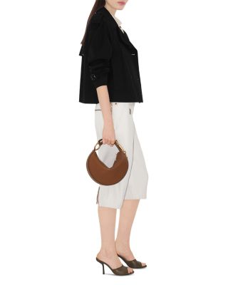 Haltye Cropped Trench Jacket