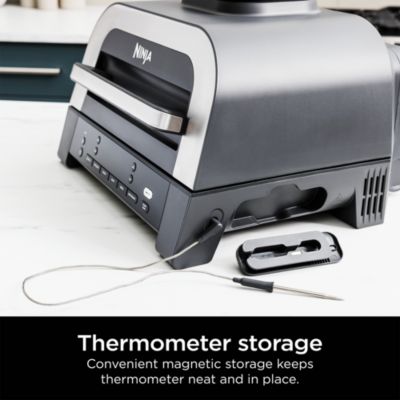 Foodi Smart XL 6-in-1 Indoor Grill &amp; Air Fryer with Built in Thermometer