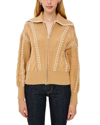 Lune Blanket Stitch Cardigan