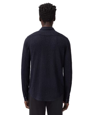 Ramona Abstract Print Western Shirt