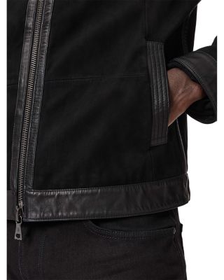 Jaxon Waxed Suede Jacket